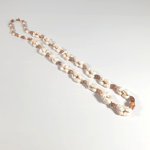 Shell Necklace Womens Jewelry 34" Length Mermaid Costume Beach Boho Colorful - Picture 3 of 4